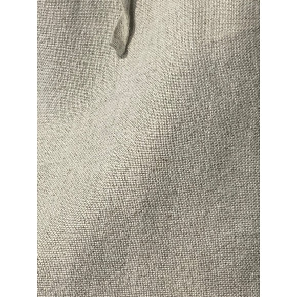 Eileen Fisher Women's PS 100% Organic Linen Drawstring Elastic Waist Slit Skirt - Picture 5 of 12